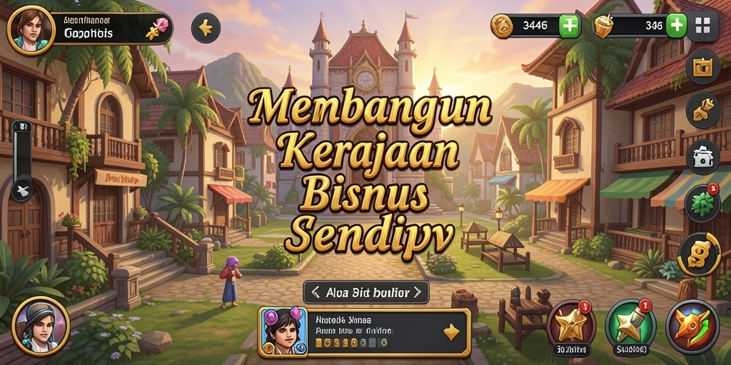 Tampilan gameplay Tycoon yang menarik dan memikat.